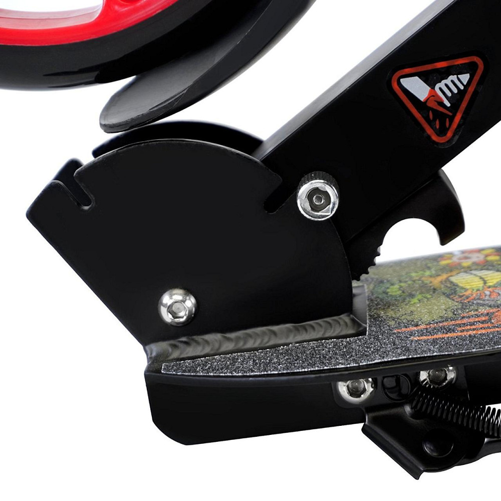 Двухколесный складной самокат SS-15 с задним ножным тормозом от Scale Sports. Черно-Красного цвета Одесса - изображение 6