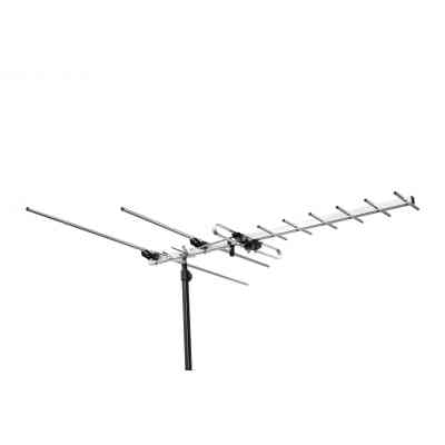 Антенна Romsat AV-27UV 170-230 МГц, 470-862 МГц, 4-7 dBi (VHF), 10-16 dBi (UHF) (AV-27UV) Винница