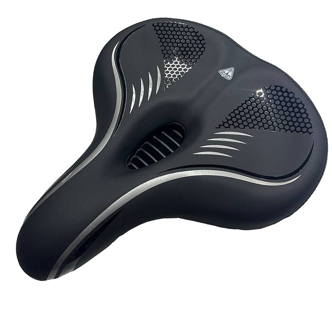 Седло для велосипеда анатомическое, очень удобное Feel Fit ZD-034 Черный Бровары - изображение 2