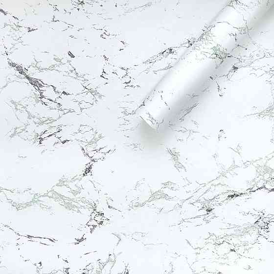 Самоклеющаяся пленка 0,45х10м х 0,07мм Зелено-красный мрамор SW-00001272 Киев