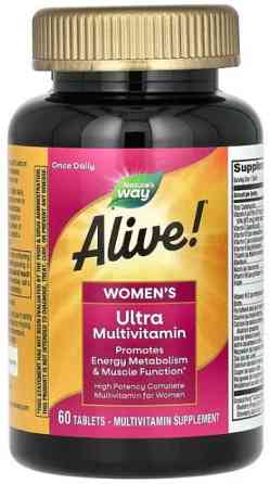 Мультивітаміни для жінок  Nature's Way Alive! Women's Multi-Vitamin 60 таблеток Київ