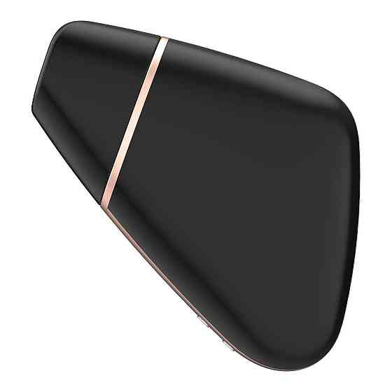 Вакуумный клиторальный стимулятор Satisfyer Love Triangle Black с управлением через интернет Sex Aura Киев