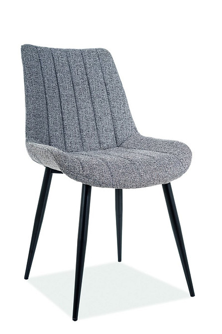 Стілець ZOOM чорний каркас/сірий TAP.144 Київ - фото 1