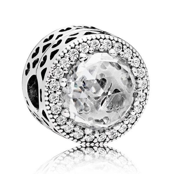 Серебряный шарм Пандора  