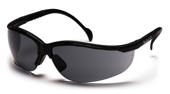 Окуляри захисні Pyramex Venture-2 (gray) Anti-Fog чорні Запорожье - изображение 1