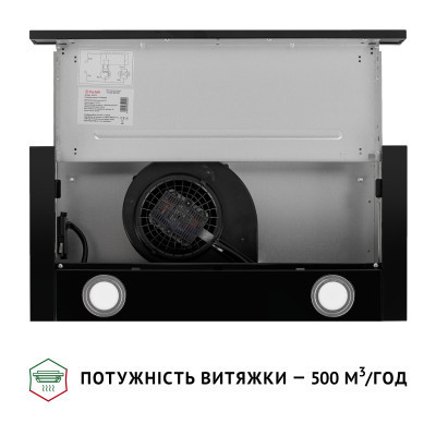 Вытяжка кухонная Perfelli TL 602 BL LED Винница - изображение 3