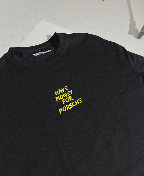 Футболка - "Have money for Porsche" but they are all in crypto Чернівці - фото 3