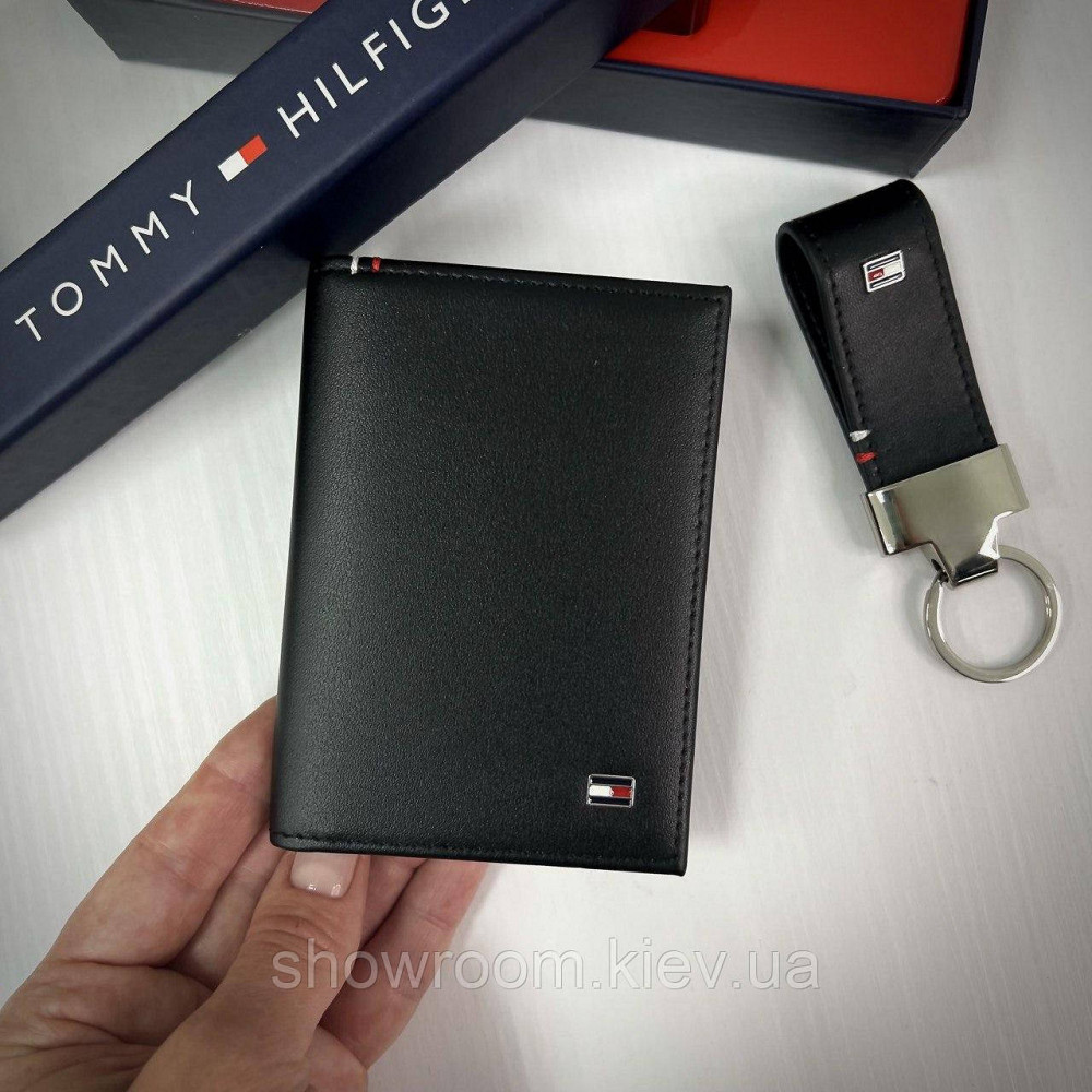 Чоловічий подарунковий набір портмоне та картхолдер TH (3310) Київ - фото 8