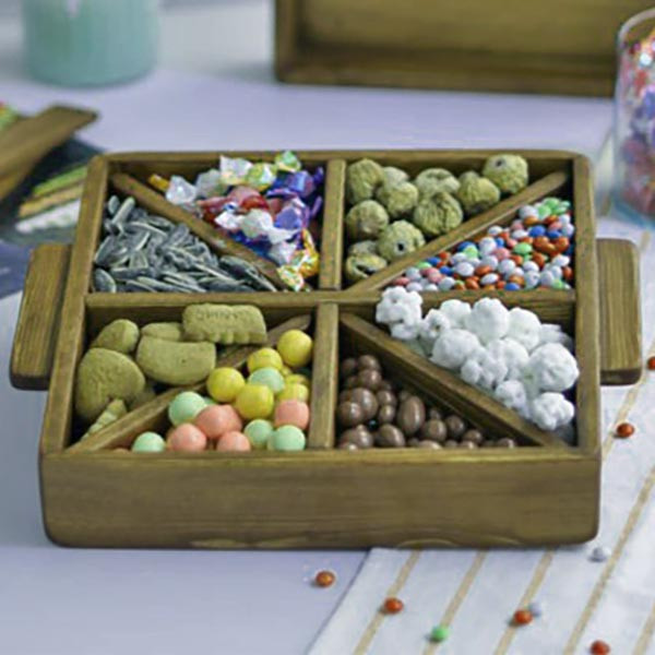 Менажница деревянная 