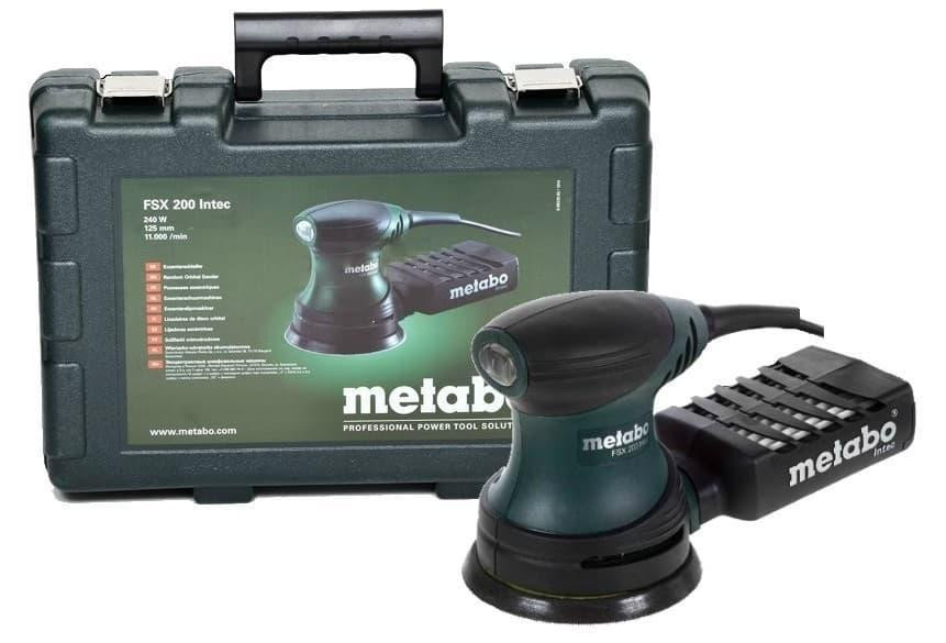 Ексцентрикова шліфмашина Metabo FSX 200 Intec (609225500) Київ - фото 1
