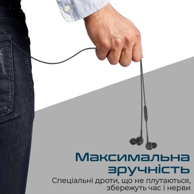 Наушники Promate Duet Black (duet.black) Винница - изображение 6