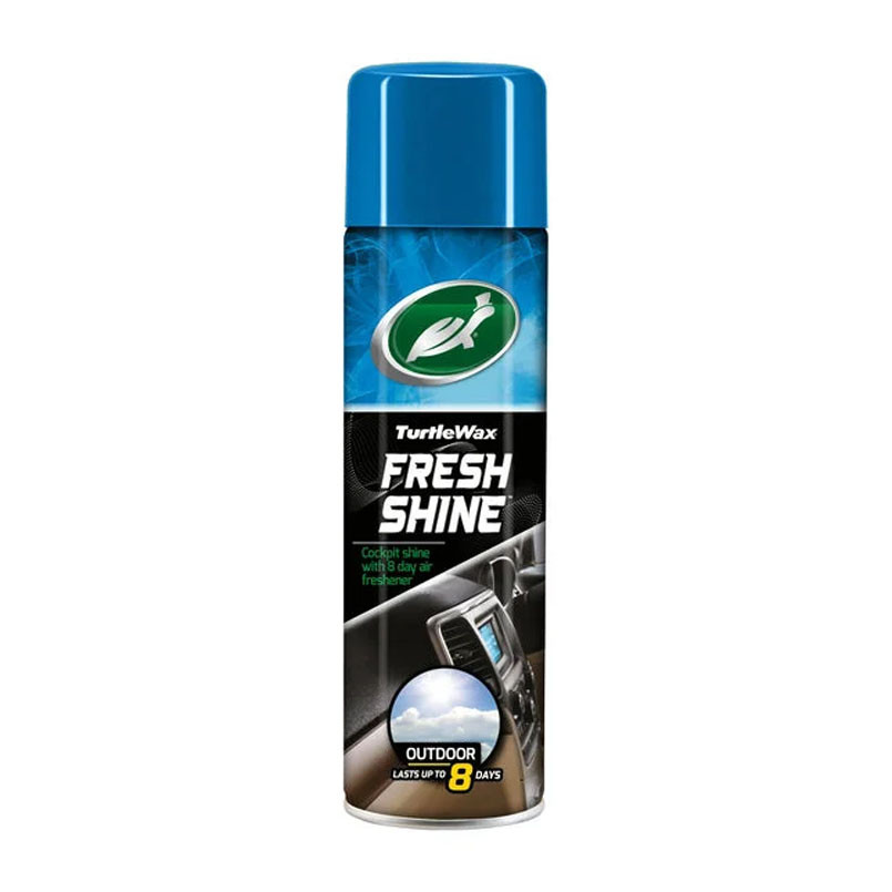 Полироль для пластика Turtle Wax Fresh Shine Горная свежесть аэрозоль 500мл Львов - изображение 1