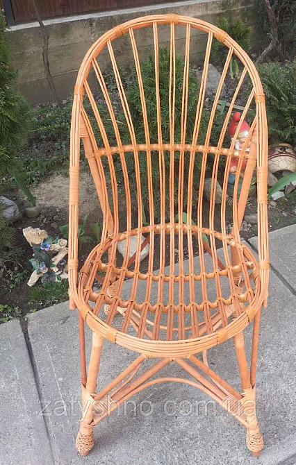Кресла из лозы на балкон 2 штуки Киев - изображение 3