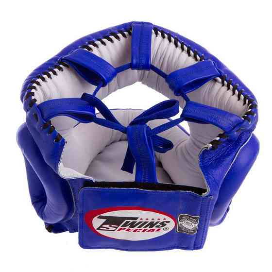 Шлем боксерский с бампером кожаный TWINS-HGL10 M-XL Шлемы для бокса и единоборств Киев