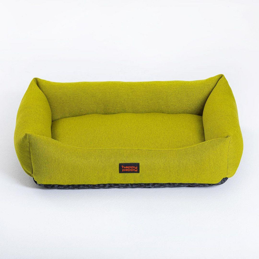 Лежак для собак и котов Happy Peppy (Хэппи Пеппи) Sofa Рогожка 60х90 см, Зелёный Запорожье - изображение 1