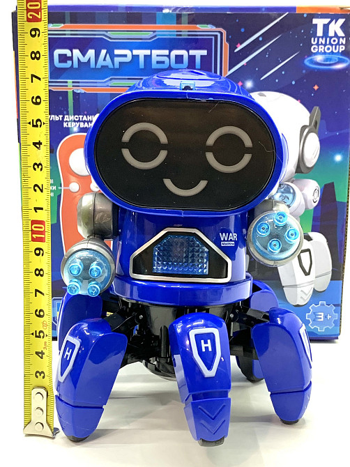 Робот на радіокеруванні TK Group Смартбот ходити танцює співає пісні укр мова Вид 3 Синій (41852) Чернігів - фото 7