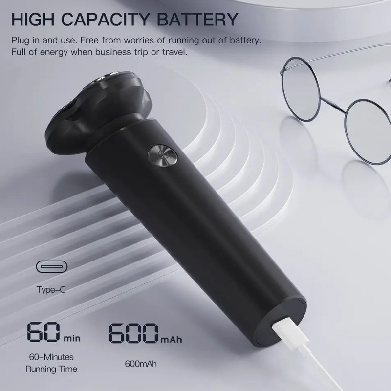 Електробритва Enchen Victor Rotary Shaver (Чорна) Николаев - изображение 10