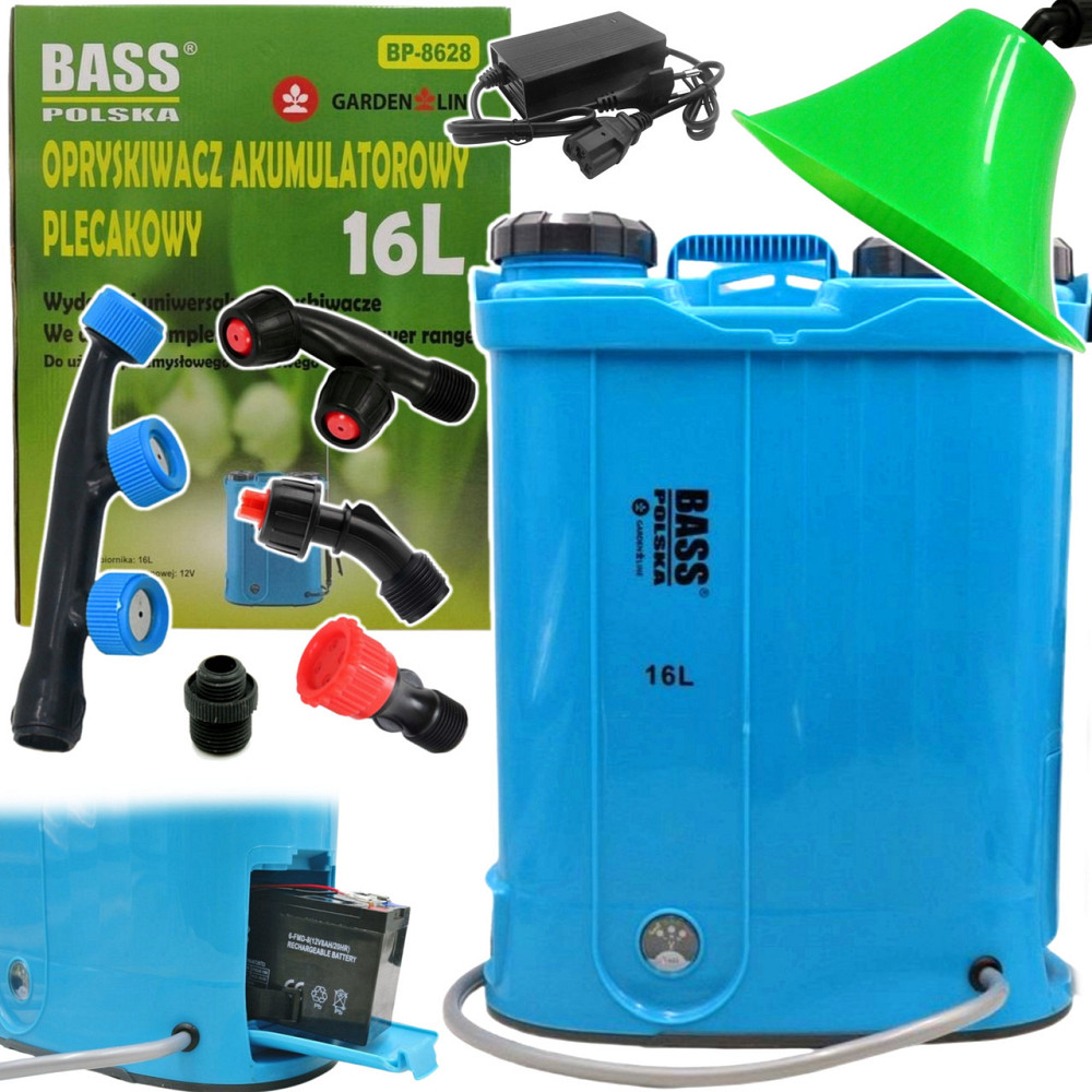 Обприскувач акумуляторний Bass Polska 8628 16 літрів Київ - фото 2