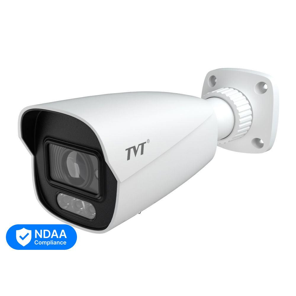 IP-відеокамера 4Mp TVT TD-9442S4-C(D/AZ/PE/AW3) White f=2.8-12mm, ІЧ+LED-підсвічування, з мікрофоном (77-00371) Київ - фото 1