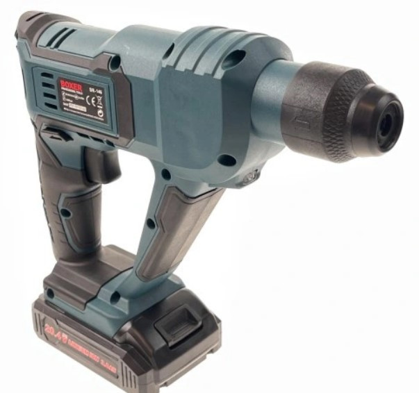 SR-146 Акумуляторний перфоратор SDS+ 20,4 В з м'якою рукояткою, 2 акумулятори, кейс та насадки Одеса - фото 3