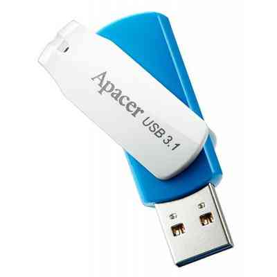 USB флеш накопичувач Apacer 64GB AH357 Blue USB 3.1 (AP64GAH357U-1) Вінниця