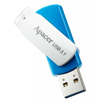 USB флеш накопитель Apacer 64GB AH357 Blue USB 3.1 (AP64GAH357U-1) Винница - изображение 3