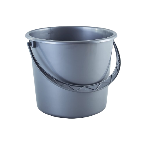 Відро 10л пластик сірий Алеана Житомир