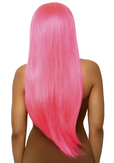 Перука Leg Avenue 33″ Long straight center part wig neon pink Львов - изображение 2