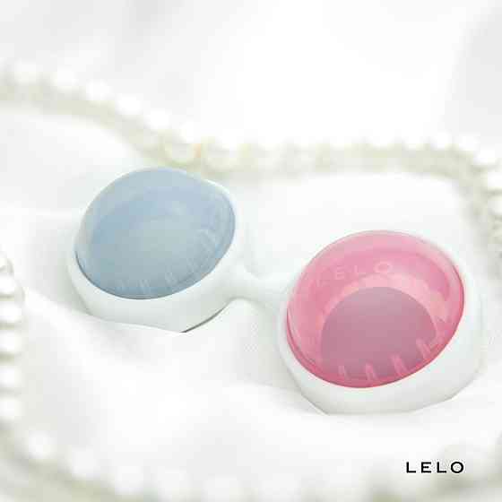 Набір вагінальних кульок LELO Beads Mini, діаметр 2,9 см, змінне навантаження, 2х28 та 2х37 г Sex Aura Київ