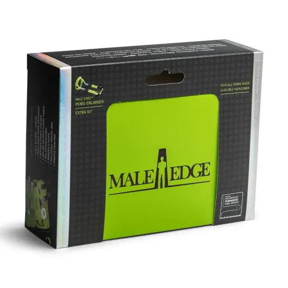 Екстендер для збільшення члена Male Edge Extra, ремінцевий, маса всього 65 г, міцний пластик Львів