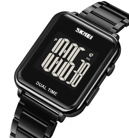 Чоловічий наручний класичний годинник Skmei 1852 (Чорний) Вінниця