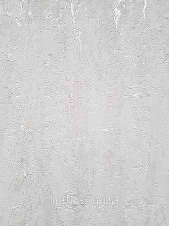 Шпалери вінілові на флізеліні гарячого тиснення DU&KA 1.06х10 вензель основа під штукатурку сірі коричневі Київ