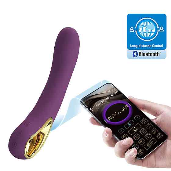 Смарт вибратор Pretty Love - Ethan Purple Mobile APP Control, BI-014412HP Sex Aura Киев
