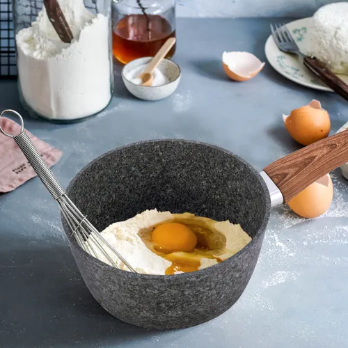 Ковш алюміній 1,5л d16см а/п Grey marble 4170 KAMILLE Житомир