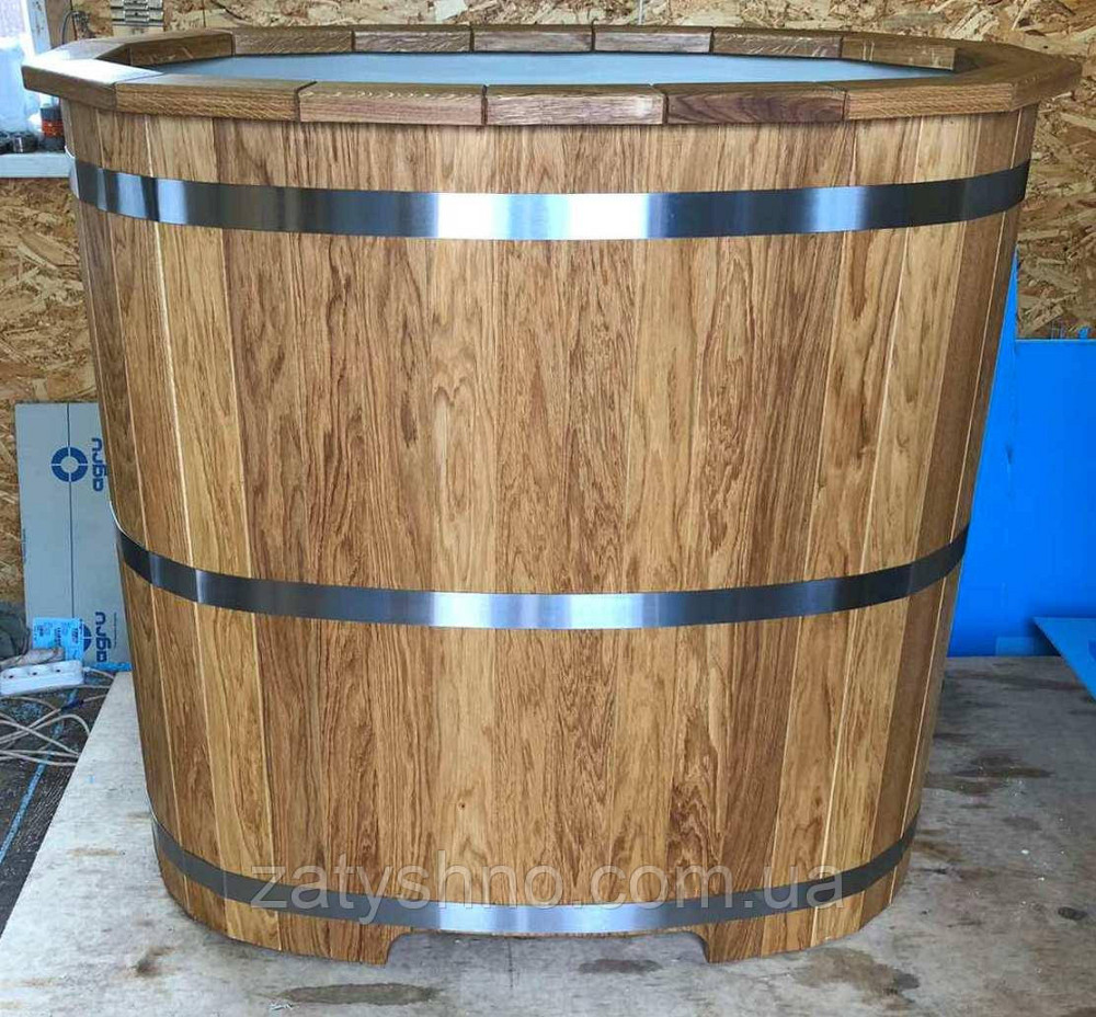 Купіль для лазні з поліпропеленовою вставкою 120*70*110 Київ - фото 3