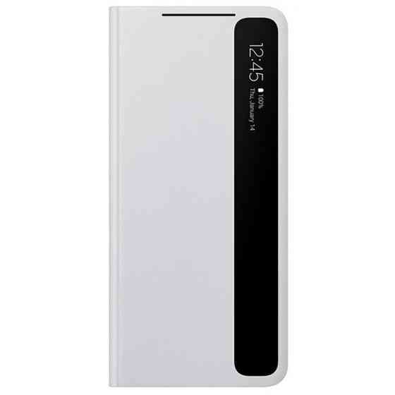 Чохол-книжка Samsung Smart Clear View Cover для Samsung Galaxy S21 Ultra SM-G998 Light Gray (EF-ZG998CJEGRU) ( Харьков
