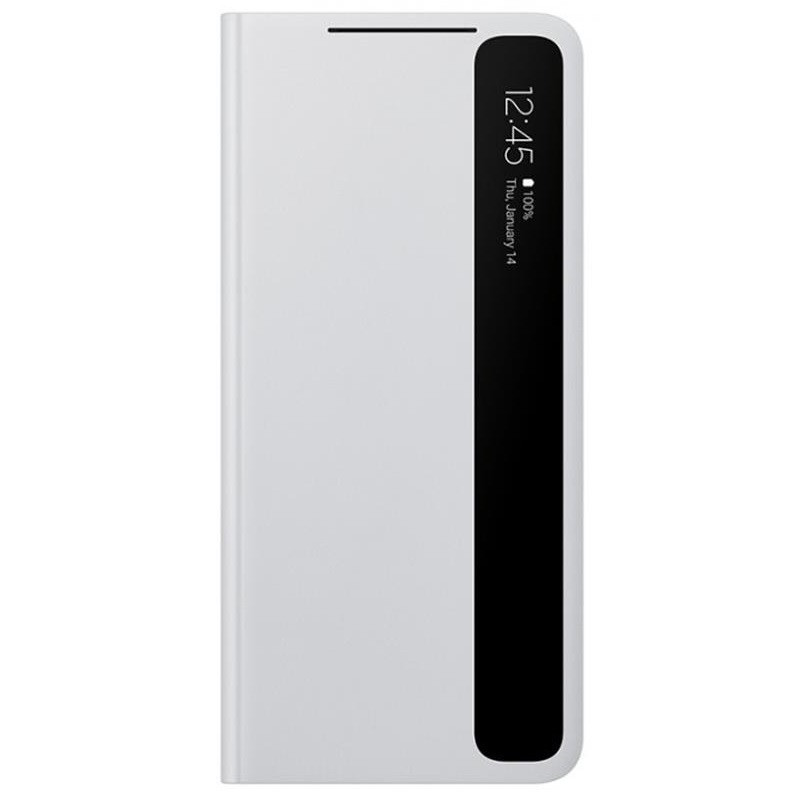 Чохол-книжка Samsung Smart Clear View Cover для Samsung Galaxy S21 Ultra SM-G998 Light Gray (EF-ZG998CJEGRU) ( книжка ) Харків - фото 1
