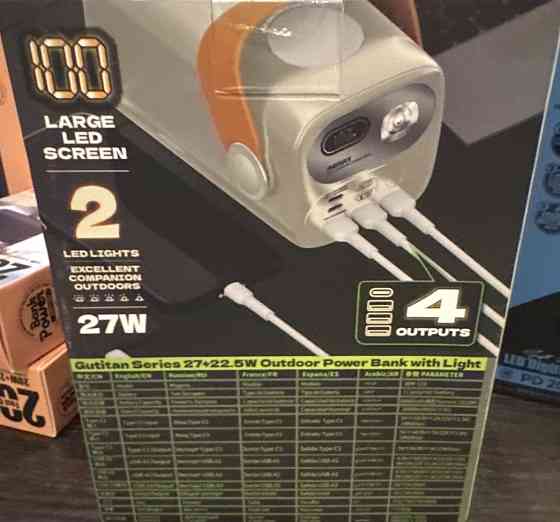 Remax ultra long RPP 123 power bank. Киев