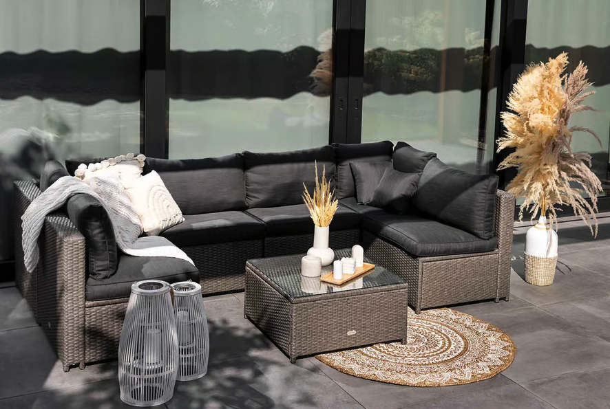 Комплект садових меблів Di Volio Torino Сірий/Графітовий Киев - изображение 7