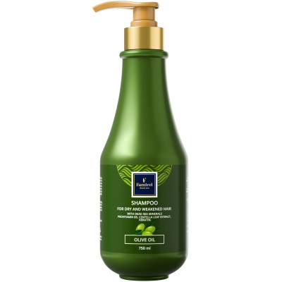 Шампунь Famirel Для сухих и ослабленных волос с оливковым маслом 750 мл (7290114084994) Винница - изображение 1