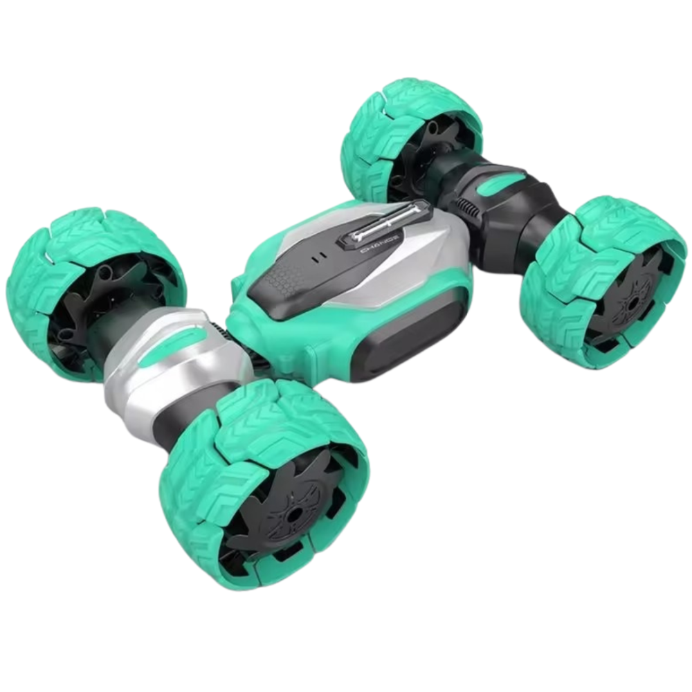 Машинка трансформер-перевертиш на радіокеруванні з торсіонною підвіскою, зелена Кам'янець-Подільський - фото 7