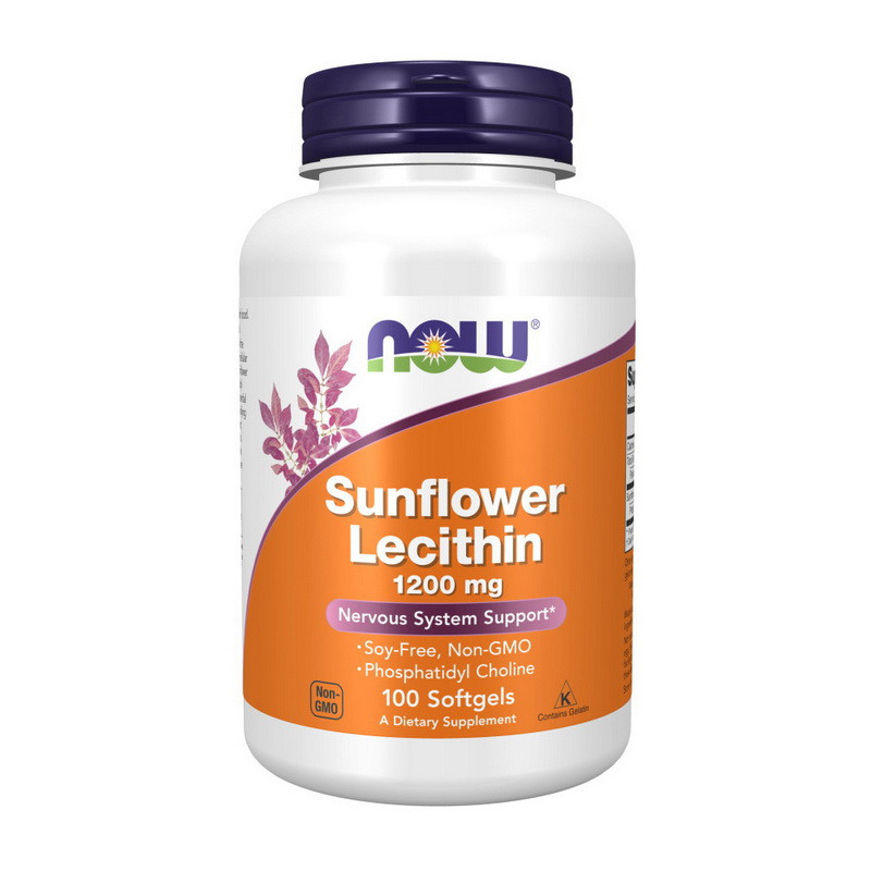 Sunflower Lecithin 1200 mg (100 softgels) Луцк - изображение 1
