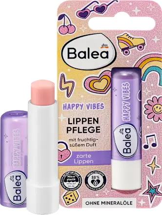 Balea Kids Lippenpflege Happy Vibes Балеа Дитячий бальзам для губ Київ