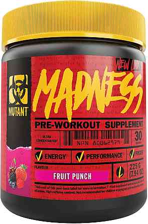 Предтренировочный комплекс MUTANT Madness 275 g (Fruit Punch) Луцк
