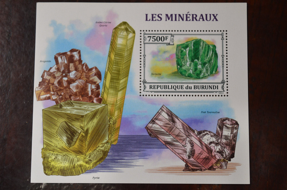 Бурунді. Марки. Блок. (А-39) Полтава - фото 1