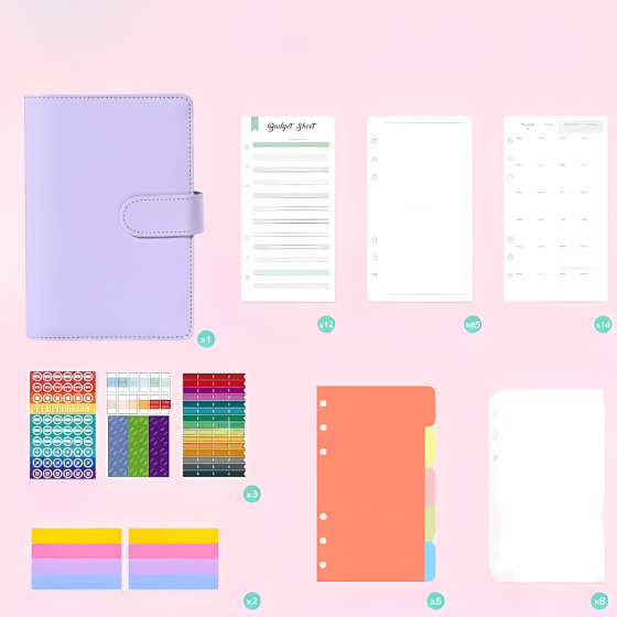 Блокнот-планер для финансов формат А6,планер бюджета и хранения денег,органайзер для ведения учёта дохода Каменец-Подольский