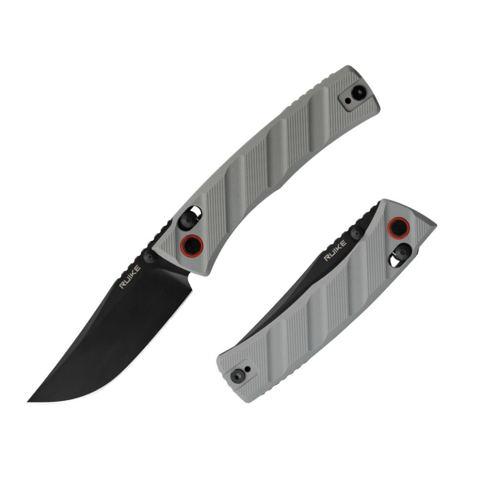 Нож складной Ruike P856-K серый Ровно - изображение 1