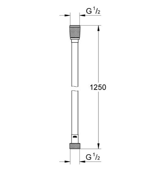 Душовий шланг 1250 мм Grohe Silverflex (28362KF1)   ( 22903 ) Харьков - изображение 2