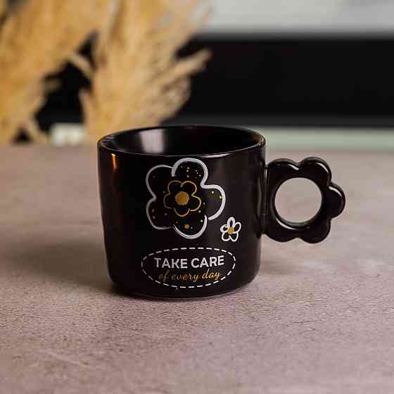 Yiwu Чашка для чаю та кави порцелянова 420 (мл) гарна оригінальна кружка на подарунок FM-14C Коломия