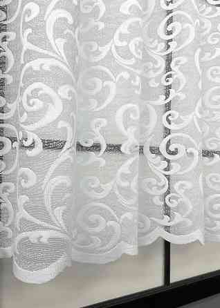 Тюль VR-Textil 795т Жакард Белый 250х120 см (42-1052) Киев